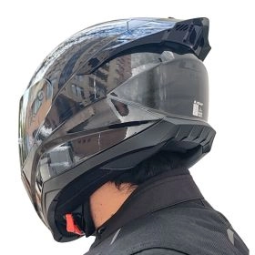CASCO LS2 FF802 FLASH II JEANS TITANIO