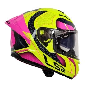 CASCO LS2 FF806 FUSION NEXUS AMARILLO ROSA