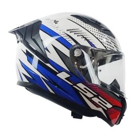 CASCO LS2 FF810 VIGO FLIGHT BLANCO AZUL ROJO