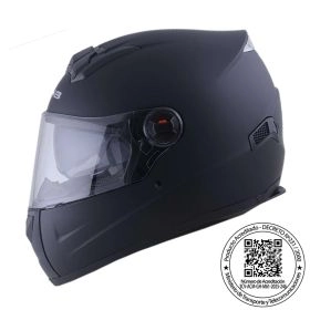 CASCO INTEGRAL GHB M-61 NEGRO MATE