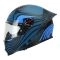 CASCO LS2 FF816 COSMOS BEATS NEGRO AZUL MATE