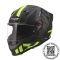 CASCO LS2 FF816 COSMOS PASKAL NEGRO AMARILLO MATE