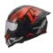 CASCO LS2 FF816 COSMOS PASKAL NEGRO ROJO
