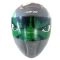 ADHESIVO DECORATIVO AZUL PARA LA MICA DEL CASCO