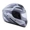 CASCO BLD 878 DOT SPOKE GRIS BLANCO MATE