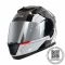 CASCO GHB 160 BOUNDARY NEG ROJO BLANCO MICA SILVER