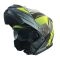 CASCO GHB 160 FAST NEGRO AMARILLO MATE
