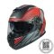 CASCO GHB 160 FAST NEGRO ROJO MATE