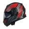 CASCO GHB 160 FAST NEGRO ROJO MATE