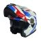 CASCO GHB 160 FINISHING BLANCO AZUL ROJO