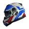 CASCO GHB 160 FINISHING BLANCO AZUL ROJO
