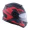 CASCO ABATIBLE GHB 160 STRAITS NEGRO ROJO MATE