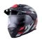 CASCO GHB 165 DOBLE PROPOSITO MUSE NEGRO GRIS ROJO