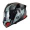 CASCO GHB 166 ELIXOR NEGRO ROJO