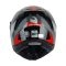 CASCO GHB 166 ELIXOR NEGRO ROJO