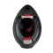 CASCO ABATIBLE GHB 166 NEGRO MATTE