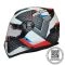 CASCO GHB M-61 SCHEME NEGRO GRIS ROJO MATE