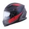 CASCO GHB M-62 DEXTER NEGRO ROJO MATTE