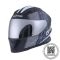 CASCO GHB M-62 JOY NEGRO BLANCO AZUL MATE MICA IRIDIUM SILVER