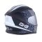 CASCO GHB M-62 JOY NEGRO BLANCO AZUL MATE MICA IRIDIUM SILVER