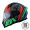CASCO GHB M-69 TWISTED VERDE ROJO GRIS MATE