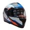 CASCO GHB M-71 SOUR BLANCO NARANJA AZUL MATE