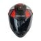 CASCO GHB M-72 KINGDOM NEGRO ROJO MATE MICA TINTEADA