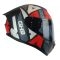 CASCO GHB M-72 KINGDOM NEGRO ROJO MATE MICA TINTEADA