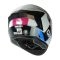 CASCO GHB M-72 ZABAK BLANCO AZUL ROSA