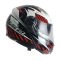CASCO LS2 FF370 EASY EXTENT NEGRO BLANCO ROJO