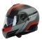 CASCO LS2 FF908 STROBE II MONZA NEGRO GRIS ROJO MATE