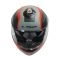 CASCO LS2 FF908 STROBE II MONZA NEGRO GRIS ROJO MATE