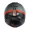 CASCO LS2 FF908 STROBE II MONZA NEGRO GRIS ROJO MATE