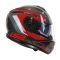 CASCO LS2 FF908 STROBE II PHANTOM TITANIO GRIS ROJO