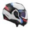CASCO LS2 FF910 ADVANT II TRIPLE BLANCO AZUL ROJO