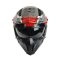 CASCO LS2 OF606 DRIFTER DEVOR SILVER TITANIO ROJO
