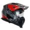 CASCO LS2 OF606 DRIFTER DEVOR SILVER TITANIO ROJO