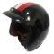 CASCO ABIERTO GHB 181 GENTLEMAN NEGRO ROJO VERDE