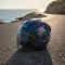 CASCO GHB 708 MONDO AZUL NARANJA MICA TINTEADA