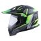 CASCO GHB 819-7 CHALLENGER NEGRO AMARILLO VERDE