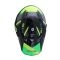 CASCO GHB 819-7 CHALLENGER NEGRO AMARILLO VERDE