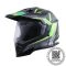 CASCO GHB 819-7 CHALLENGER NEGRO AMARILLO VERDE