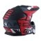 CASCO GHB 819-7 MX ONWARD NEGRO ROJO MATE