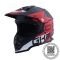CASCO GHB 819-7 MX ONWARD NEGRO ROJO MATE