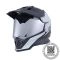 CASCO GHB 819-7 SQUALO NEGRO GRIS MATE MICA IRIDIUM SILVER