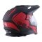 CASCO GHB 819-7 SQUALO NEGRO ROJO MATE
