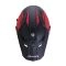 CASCO GHB 819-7 SQUALO NEGRO ROJO MATE