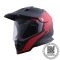 CASCO GHB 819-7 SQUALO NEGRO ROJO MATE