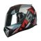CASCO GHB M-61 GROW NEGRO GRIS ROJO MATE MICA IRIDIUM SILVER