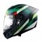 CASCO LS2 FF352 EVO MERCH NEGRO VERDE SPOILER  NEGRO MATE
